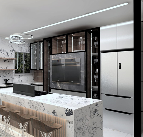 Purely Royal Homes Signature Kitchen