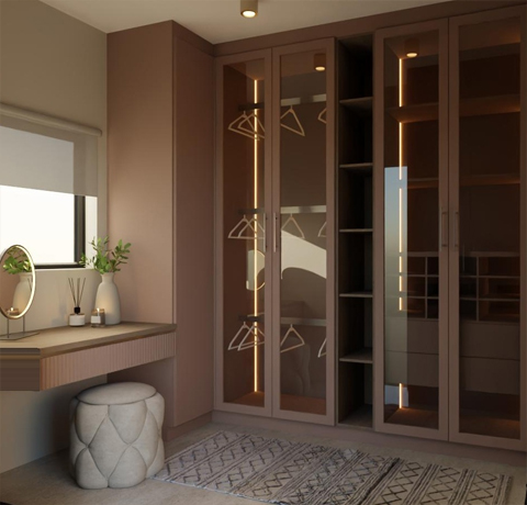 Custom Walk-in Wardrobe